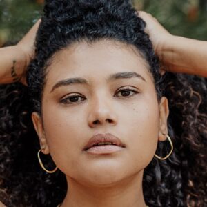 Pendiente Serena Latón